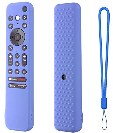 Case Compatible for Sony Smart TV Remote Control | Silicone Protective for Sony Bravia TV Remote X80K X85K X90K X95K Series and RMF-TX800/TX900 MG3-TX800/TX900 Series
