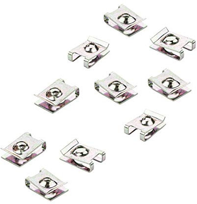 LST 10x Blechmutter Lautsprecher Abdeckung hinten Befestigung E30 E32 E34