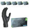 ARNOMED® Gants jetables en latex taille M noir [1000 pcs] - Gants jetables de chirurgie et de laboratoire - Gants jetables en nitrile - Moufles en latex en XS, S, M, L, XL, XXL