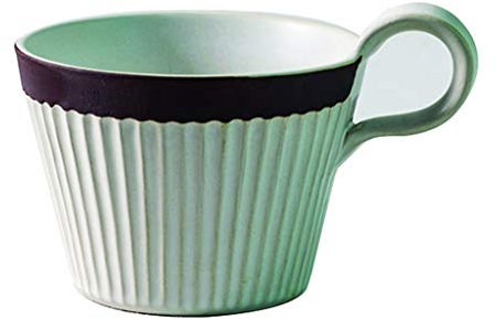 Taza Vintage, portátil, cerámica, Taza de café, Taza de café Personalizada de gres, Oficina, Taza de Agua Caliente, Taza de té Grande Vintage (Blanco)