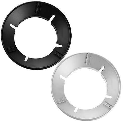 Angoily 2pcs Windproof Wok Prong Cooktop Support for Gas Stove Anti- Design Ergonomic Pot Holder Cooking Gas Hob