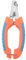 ZZPXMY Large, medium and small professional pet (cat, dog) nail clippers (Orange & Blue)