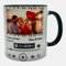 Taza personalizada con foto, texto y canción Spotify. Escanea y reproduce en la aplicación móvil, regalo original para tu pareja