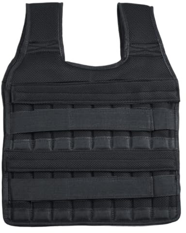 Chaleco ponderado para hombres para hombres, chalecos de hasta 35 kg de peso, chaleco de carreras con peso transpirable con 32 pesos de bolsillo de bolsillo entrenamiento de fuerza física de pes