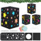 DKINY 4PCS Laternen Bastelset Kinder Sterne Laternen zum Selber Basteln Stern Papierlaternen Bastelsets Saint Martin Laterne Basteln Kreativset Geschenk Junge Mädchen Weihnachten St. Martin