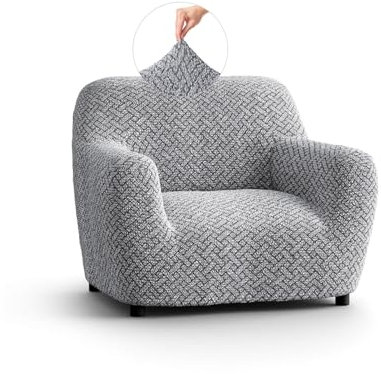 Paulato - Sesselbezug Strech, Sessel Überzug, Sofabezug 1 Sitzer, Mikrofasergewebe, WavyTech-Technologie und Oeko-TEX-Zertifizierung - Kollektion Fantasie Venezia - Made in Italy