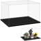 LILIKAKA Vitrine für Lego 21351 Disney Tim Burtons The Nightmare Before Christmas, 55 x 35 x 35 cm, schützen Sie Ihre Sammlerstücke vor Staub mit einer transparenten Vitrine