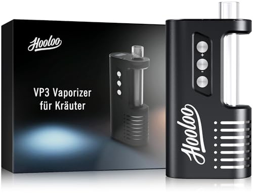 HOOLOO Kräuter Vaporizer Verdampfer | Schnelle Erwärmung | Hochwertig Effizient Vaporizer Einfache Reinigung