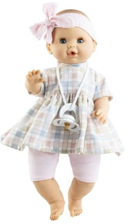 Paola Reina Pop Sonia (geblokt) zonder mechanisme (36cm)