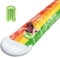 KBIBCK 15.7ft/480cm Water Slide, Lawn Water Slides for Kids with 1 Racing Lanes and 1 Body Boards, Slip and Slide Water Slide, Water Slide Mat, Single Slip Water Slide with Sprinkler for Kids, Adults