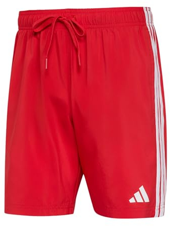 adidas Men Short da Nuoto 3 Stripes 8 inch