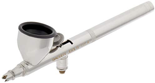 Masino Badger Air-Brush Co. 100-5 (LG-F) Gravity Feed Fine Head Airbrush, Large Cup, LG Airbrush