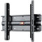 VCM Universal TV Halterung | VESA Wandhalterung | Belastbar bis zu 35 kg. | Halter starr Fernsehhalter flach | Wandhalterung - WF110 Schwarz