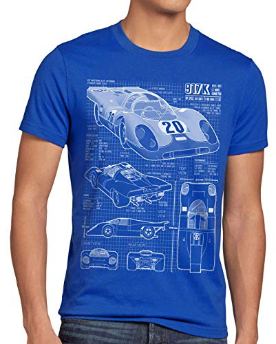 style3 917K Blaupause Herren T-Shirt Prix Grand