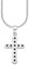 s.Oliver Kinder-Kette mit Anhänger Boys Kreuz Edelstahl Emaille silber 45 cm - 541183