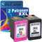 Tito-Express 2 Druckerpatronen kompatibel mit HP 302XL 302 XL Black & Color für Envy 4525 4520 4522 4523 4524 Officejet 3830 3831 3833 Deskjet 3630 3636 3638 1110 aus der PlatinumSerie