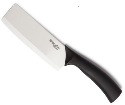 Shenzhen Knives 6 Inch Ceramic Vegetable Cleaver - Nakiri Chopping Knife