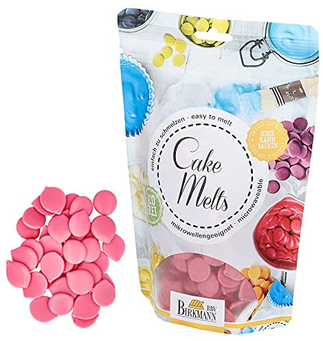 RBV Birkmann, 504325, Cake Melts, pink, 250 g Beutel