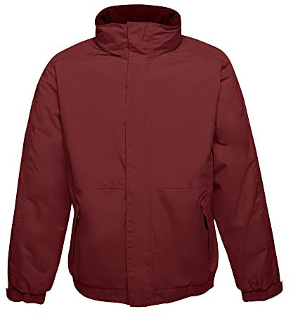 Regatta Mens Dover Waterproof Windproof Jacket (L) (Burgundy/Burgundy)