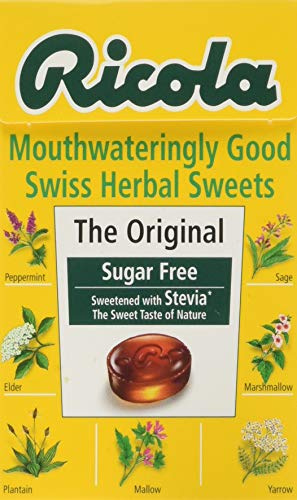 RICOLA Swiss Herbal Sweets - The Original (Stevia) 45g (Pack of 20)