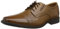 Clarks Tilden Cap, Scarpe con lacci Uomo, Marrone Dark Tan Lea, 45 EU Larga