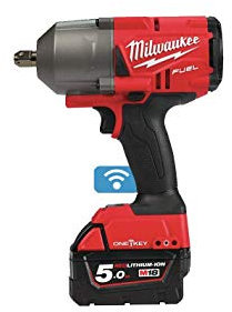 Milwaukee 0 FUEL One Key M18 ONEFHIWP12-502X-2 Akkus 18V 5.0Ah-1 Ladegerät M12-18FC 4933459725, 18 V, Red