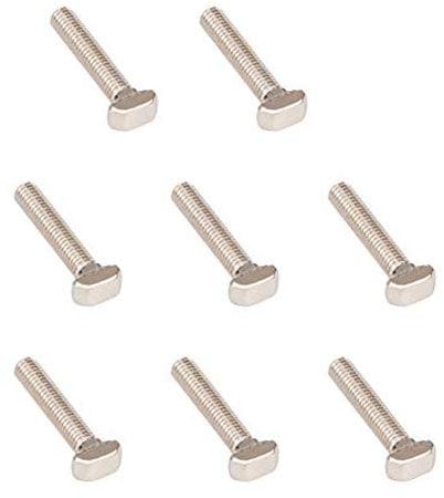 INCREWAY T-Nut Bolzen, 30 Stücke M5*25 T-Mutter Verschluss Werkzeug T-Bolzenschrauben For 20 Series Euro Stand Aluminum Profile