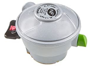 KEMPER - Détendeur PROPANE clip Quick-On Valve Diam 27mm 37mbar GAZ Avec Sécurité stop gaz