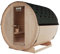 Home Deluxe - Sauna extérieur en tonneau Lahti L - Dimensions : l x p x h : env. 189 cm x 191 cm x 180 cm, Bois : épicéa - poêle et Accessoires de Sauna Inclus I Sauna de Jardin, Sauna extérieur,