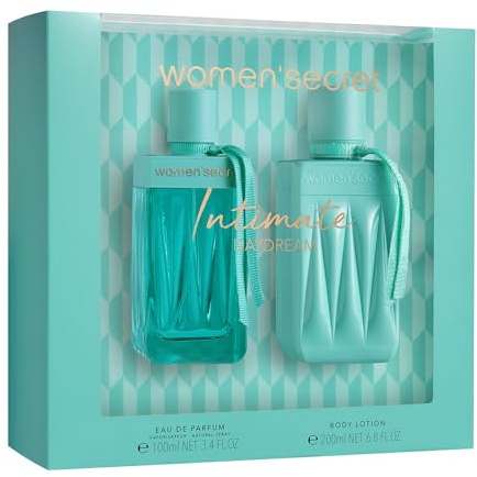 Women'secret Intimate Daydream Parfüm Damen Set 2-teilig | Geschenkset, Eau de Parfum 100ml und Body Lotion 200ml, Parfümset Orientalisch und Blumiger