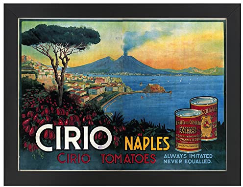 LegendArte - Poster, Vintage-Poster Cirio Napoli - Bild, Wanddekoration, 50 x 70 cm