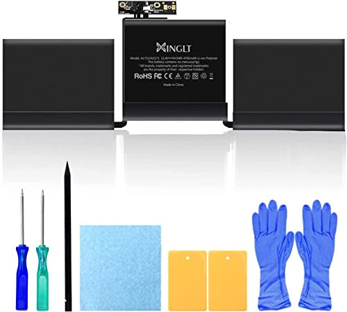 XINGLT A1708 Battery Replacement Laptop for 13 Inch MacBook Pro A1708 Battery A1713(Late 2016,Mid 2017) A2171 A2159 (2019) A2289 (2020) A2338(2020,2022) 5100mAh