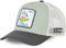 Capslab Donald Duck Walt Disney Light Green Gray Trucker Cap - One-Size