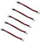 Boladge 5 Stück 2S 3Pins Balance Stecker Verlängerungs Kabel JST-XH 2S-6S Männlich auf Buchse Lipo Adapter mit 15CM 22AWG Silikon Draht (2S)