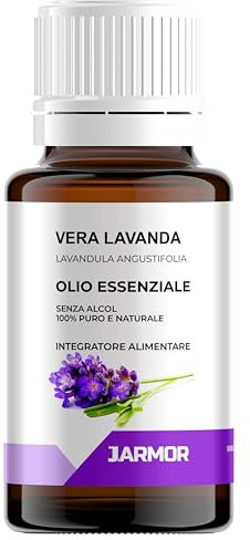 Olio Essenziale di Lavanda Puro 100% Naturale - Per Capelli, Pelle, Dermatite Atopica e Seborroica, Forfora e Prurito - Adatto per Aromaterapia e Diffusori, Integratore Alimentare 10ml (LAVANDA)