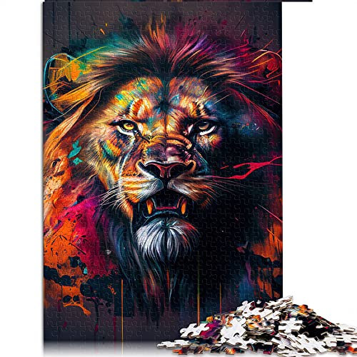 1000 Teile Puzzle The Pride Lion II Puzzle für Erwachsene Papppuzzles Puzzles für Kindergeschenke (Größe 26x38cm)