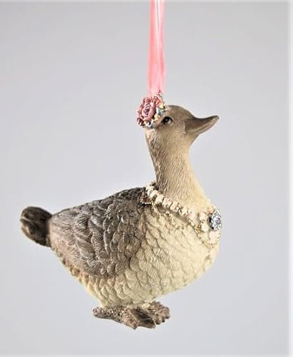 Generisch Figur Tiere Polyresin Figuren Ente Dekoration - Weihnachten - Christbaumschmuck - Fensterdekoration