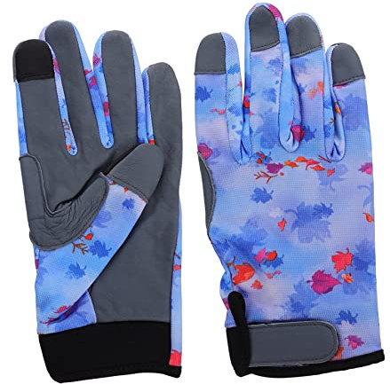 Unomor 1 Paar Gartenhandschuhe Arbeitshandschuhe für den Garten Arbeitshandschuhe Polyester Angelhandschuhe gardening gloves rosa handschuhe strapazierfähige Arbeitshandschuhe Mittel