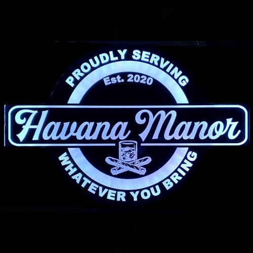 Benutzerdefinierte Zigarre Rauchendes LED Wand Neonschild – 7 Farben Wechselndes, Zigarre Rauchendes Whiskey Bar LED Leuchtschild Für Männerhöhle Bar Kneipe Dekor Lustige Männergeschenke