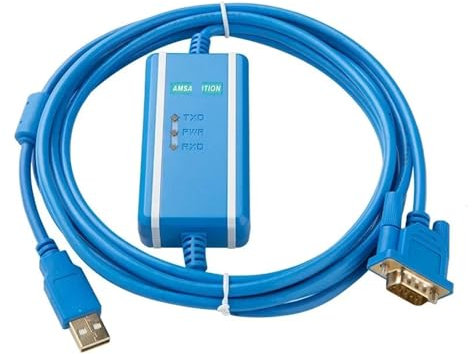 YUANFAHHH plc-kabel USB-Switch Serielles Kabel CS1W-CIF31+ USB-CIF31 USB zu R232 Optische Isolierung Programmierkabel Adapter 232 Konverter(Blue Isolation Type)