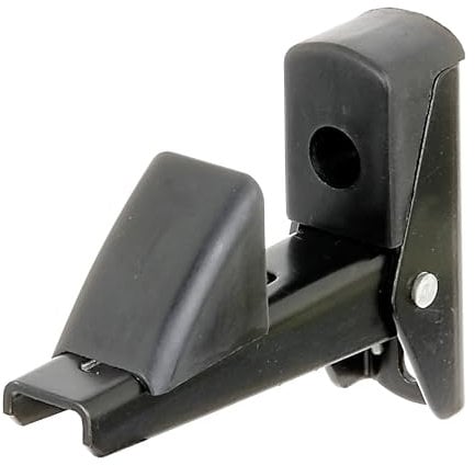 Alberts 864675 Arrêt de volet | fermeture automatique | aluminium, laqué en noir | Écartement arrêt - platine 15-50 mm | kit de 10