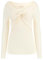 GUESS Damen Milana Langarm-Wickelpullover, Cremeweiß, X-Groß