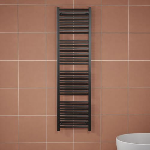 Termoarredo Scaldasalviette Antares Idraulico 1800x500 Nero Opaco