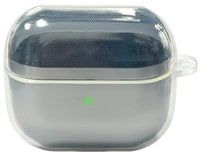 FTRONGRT Coque Compatible avec Samsung Galaxy Buds 3 FE / 3 Pro / 3, Antichoc, Écouteurs Bluetooth Housse en Silicone.Transparent