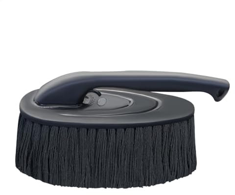 shjxi Handheld Auto Staubwedel Weiche Staubentfernungsbürste 360 Grad Drehbar Detailing Mop, Auto Wartungswerkzeug für Minivan, Limousine, Taxi, Ideal für Reinigung und Innenpflege