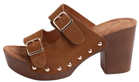 Sandales Femme été Compensées Orthopédiques Talon été Confortable et Mules Pour Femmes Cuir et Nu-pieds Sandales Randonnée Confort Chic Plage Chausson Casual Chaussure de Marche