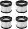 Filtri da 2/4 pezzi, compatibili con DEWALT, DCV501HB, filtri di ricambio for aspirapolvere portatile senza fili Makita(4pcs)