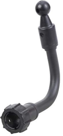 YAOGUI Allgemeine 17 m Steckdosenadapter, 360 Grad drehbar, Verlängerungsadapter für Kfz-Handyhalterung, Positionshalter, Lüftungsschlitze, Armaturenbretter