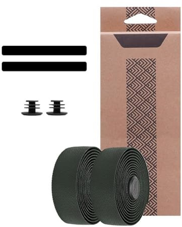 FACAIIO Road for Bike Lenkerband, rutschfestes PU und stoßdämpfendes EVA-Material, 2150 mm x 30 mm, Auto-Lenkrad, Angelrute, Stuhlarmlehne, Trolleygriff
