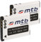 2x Batterie D-Li88 Compatibile con Pentax Optio H90, P70, P80, W90, WS80